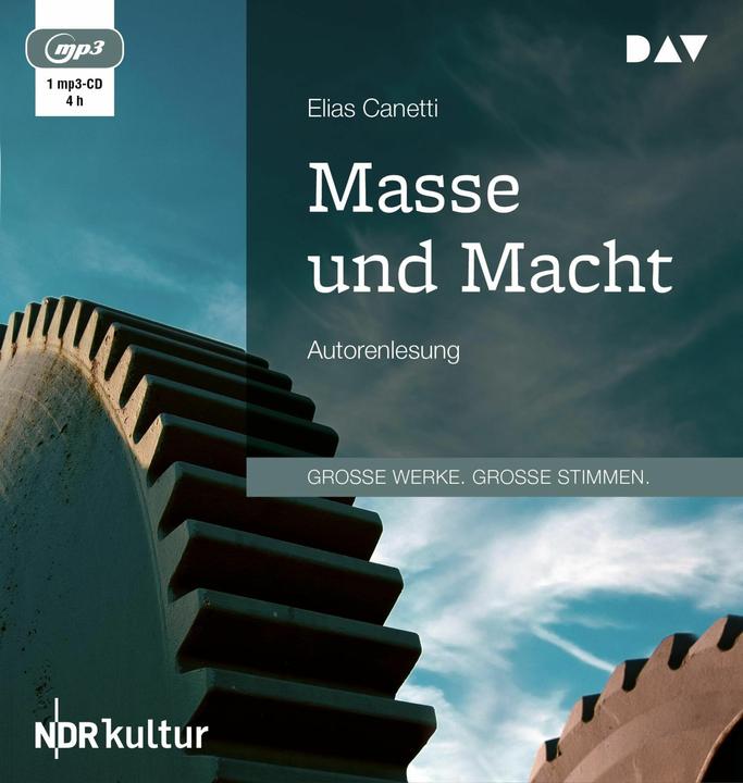 Actual product image Mass and power (Elias Canetti, German)