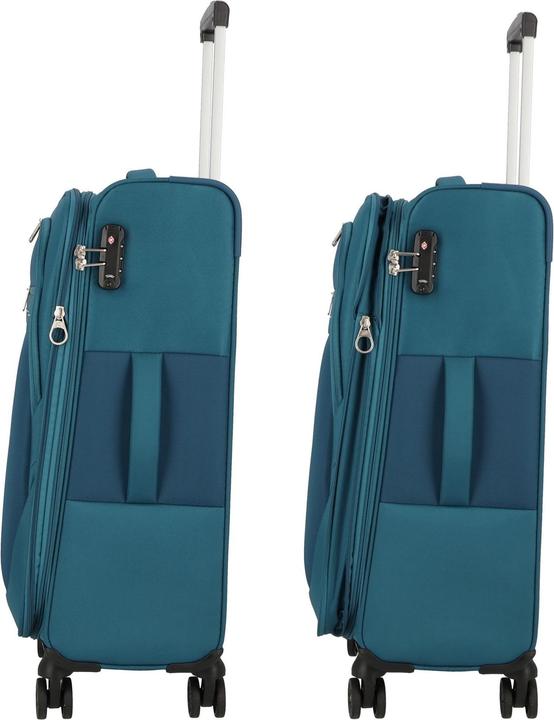 Produktbild American Tourister Deep Dive 4 Rollen Kofferset 3-teilig mit Dehnfalte (217 l, XL (ab 115l))