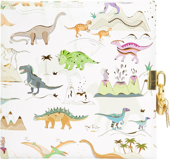Goldbuch Diary 16.5x16.5 96S.Dinosauria (16.5 x 16.5 cm, Plain, Hardcover)