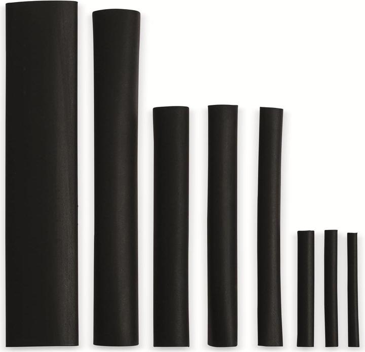 Actual product image Quadrios Premium heat shrink tubing assortment, 100 pieces - shrink ratio 3:1, with inner adhesive (100 x)