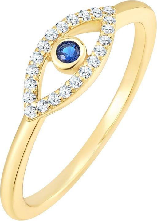 Produktbild Glanzstücke München Damen Ring Allsehendes Auge Sterling Silber - 34622 (58, 925 Silber)