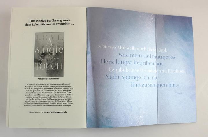 Produktbild A single kiss (Deutsch, Ivy Andrews, 2020)