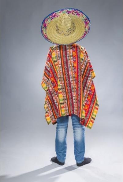 Produktbild Festartikel Müller Kinder Mexikaner Poncho: Grösse 140/152 (One Size)