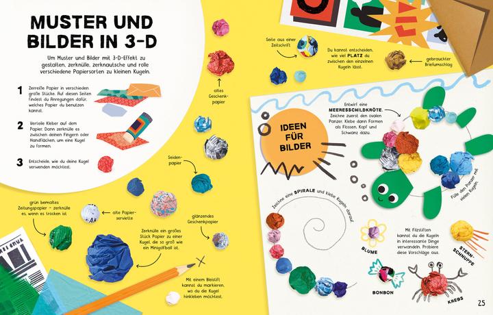 Produktbild Daraus kann ich was basteln: Kreative Ideen mit Papier und Kleber (Deutsch, LIZZIE, Maclaine, James/Cope, 2024)