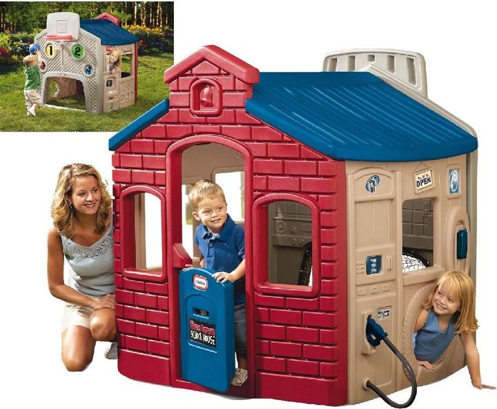 Produktbild Little Tikes Speelhuis Earth - Beige/Rood