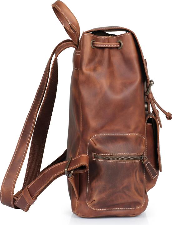 Immagine prodotto Only-Bags.Store Zaino fatto a mano in pelle di alta qualità, resistente alle intemperie, portafoglio per donne e