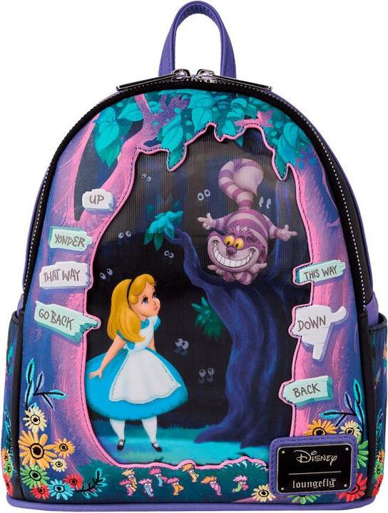 Actual product image Loungefly Disney Alice in Wonderland backpack 26cm