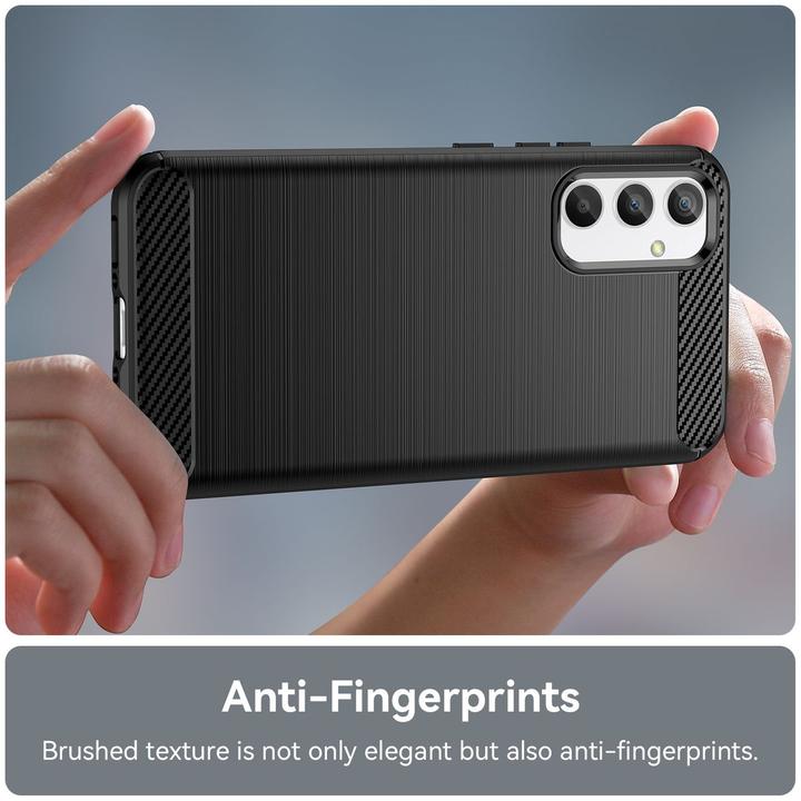 Actual product image König Design Case Mobile Protection for Google Motorola Samsung Xiaomi Case Cover Carbon Optics (Samsung Galaxy A34 5G)