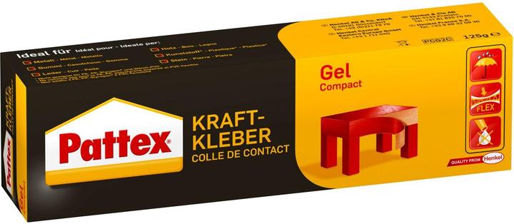 Actual product image Pattex Power Adhesive Compact Gel (125 g, 110 ml)