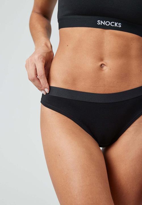 Actual product image Snocks Brazilian briefs with elasticated waistband (XL, pack of 3)