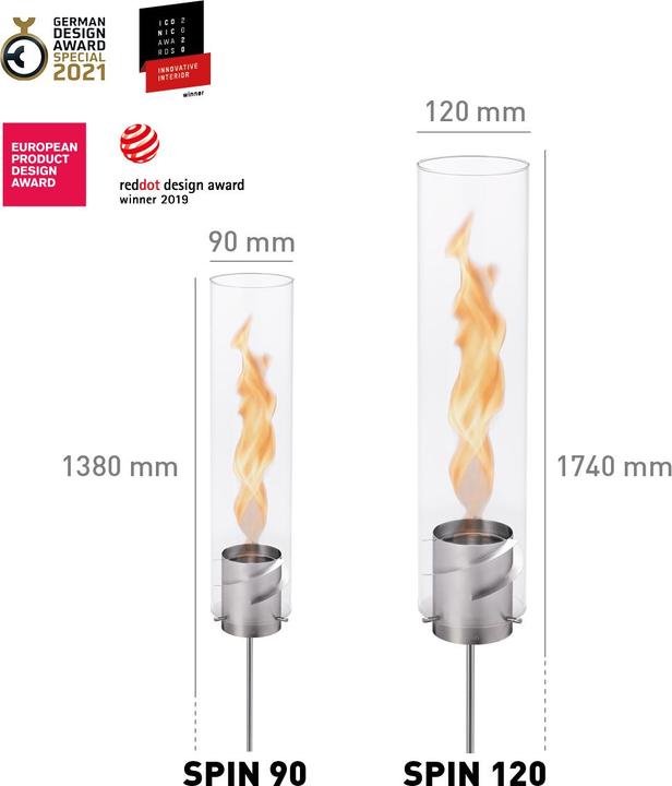 Produktbild Höfats Gartenfackel SPIN 90
