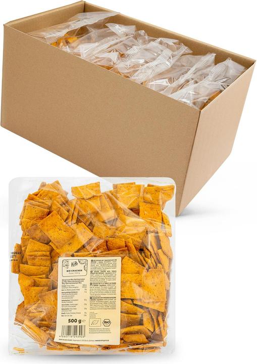 Image du produit KoRo Crackers bio à la poudre de tomate et à l'origan (3000 g)