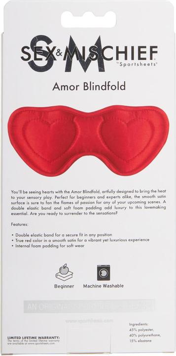 Actual product image Sex & Mischief S&M - Cupid Blindfold