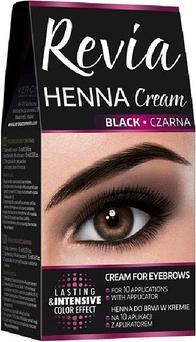 Actual product image Verona Revia Henna For Eyebrows Cream Black