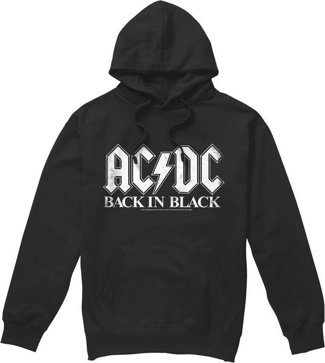AC/DC Back In Black Kapuzenpullover (L)