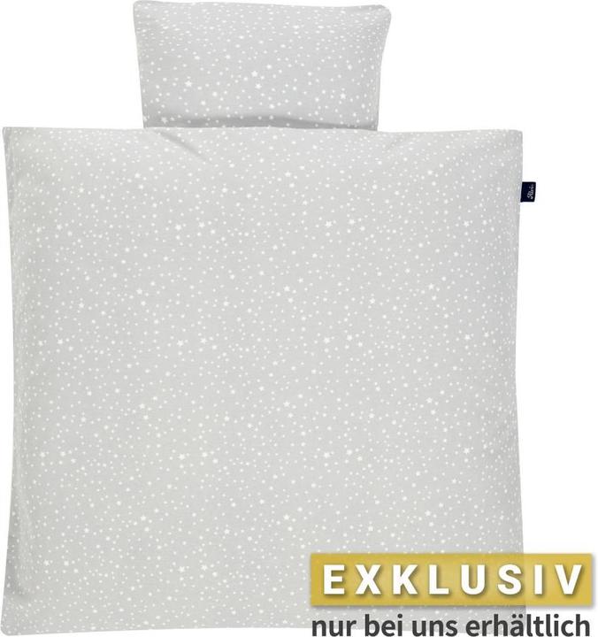 Immagine prodotto Alvi Biancheria da letto per bambini e set da letto Maglia di lenzuola 80 x 80 cm - Cielo stellato (80 x 80 cm, 35 x 40 cm)