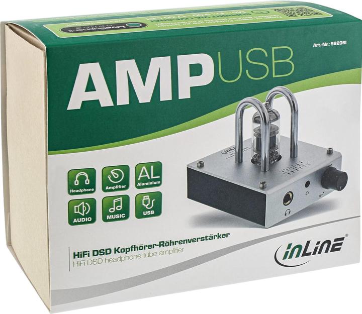 Actual product image InLine AmpUSB (USB-DAC)