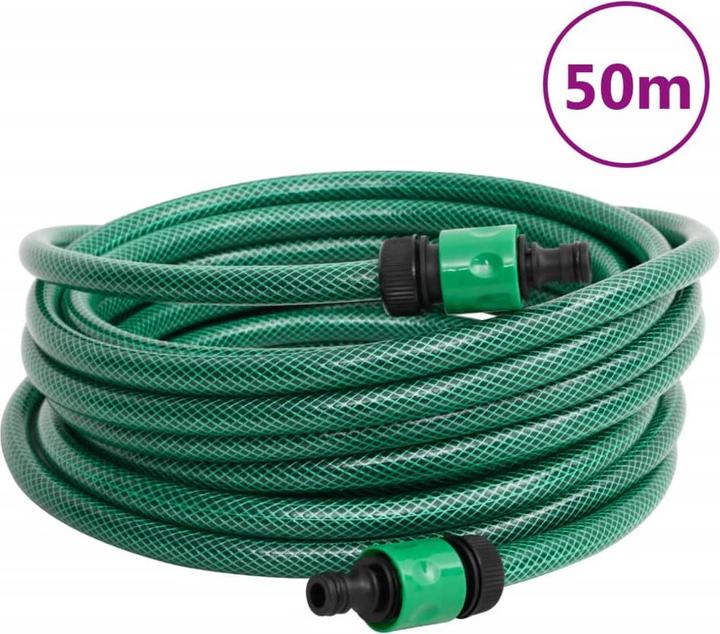 Productafbeelding VidaXL Vrijstaande slanghaspel met 50 m PVC slang (50 m)