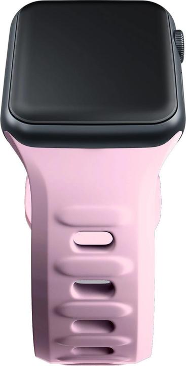 Produktbild 3MK Silicone Watch Strap Powder Pink dla Apple Watch 42/44/45/49 mm