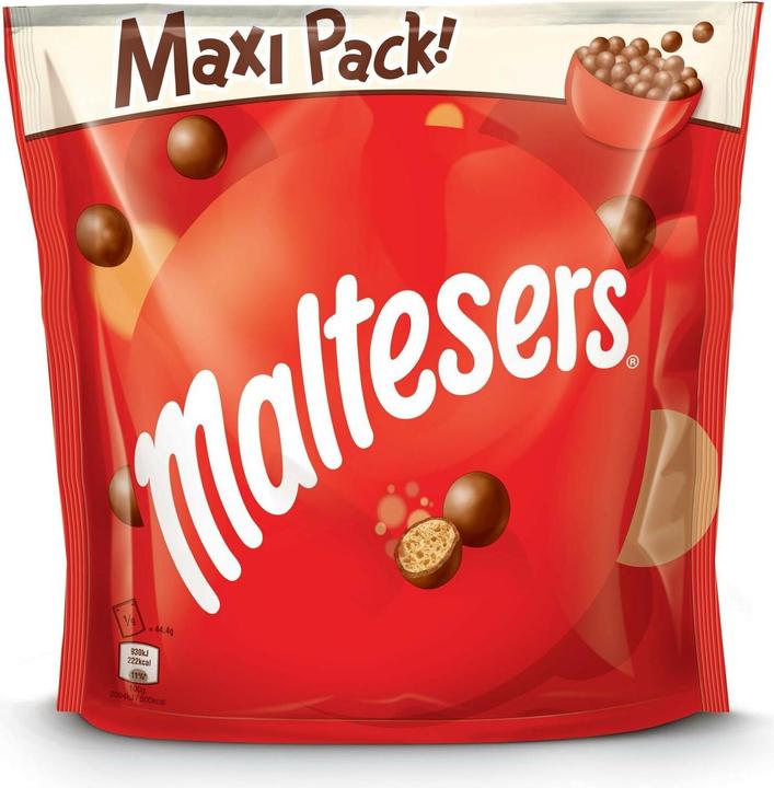 Actual product image Maltesers Chocolate Maxi 400 g, Product type: Milk (520 g)