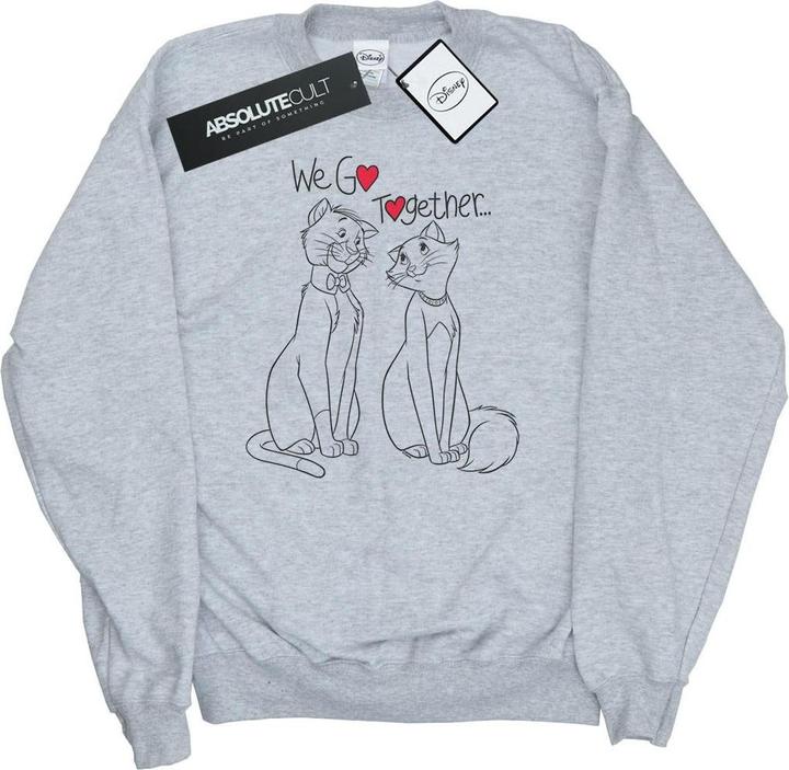 Immagine prodotto Disney Aristocats We Go Together Felpa Ragazze (128)