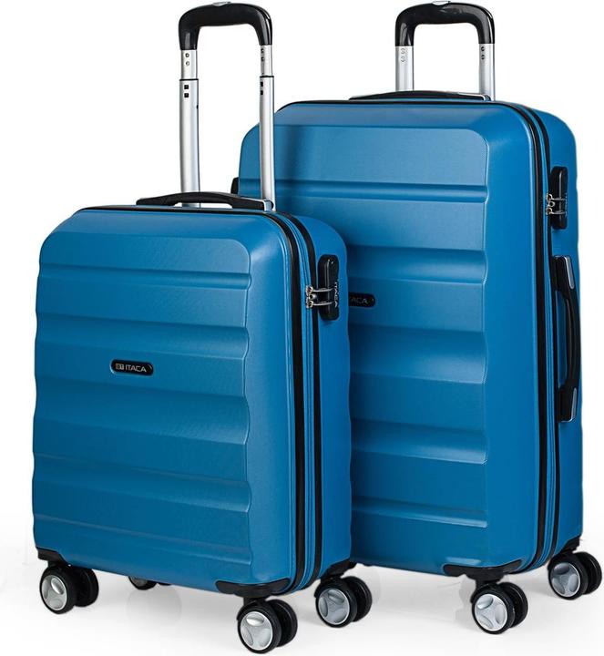 Actual product image Itaca Hartschalenkoffer-Set für Reisen (65 l, Hand luggage (up to 50 litres), M (50 - 90l))