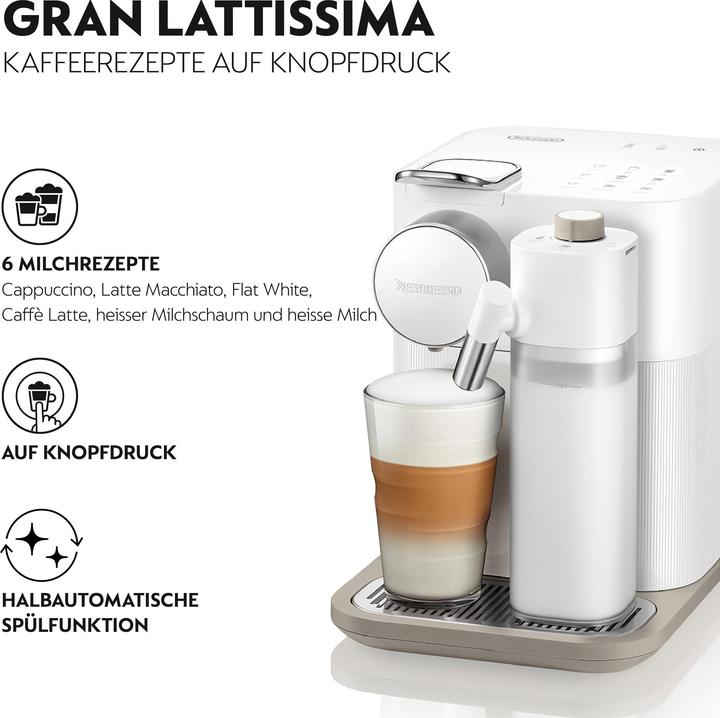 Produktbild De'Longhi Nespresso Gran Lattissima (NESPRESSO Original)