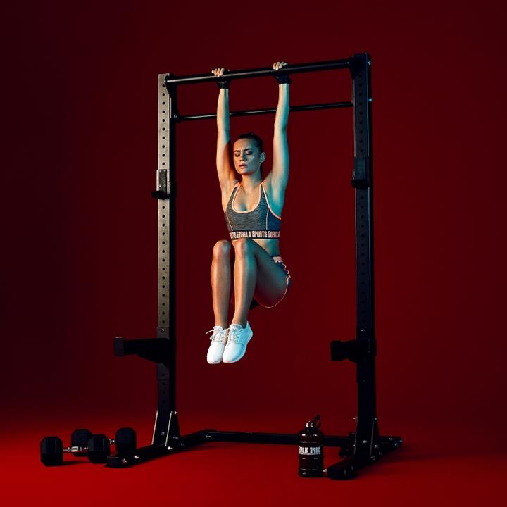 Produktbild Gorilla Sports Hantelablage Squat Rack