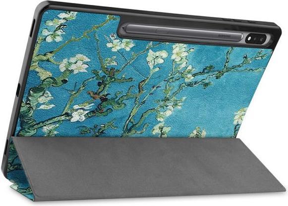 Produktbild MU Style Dreifach faltbare Hülle mit Muster (Galaxy Tab S7+)