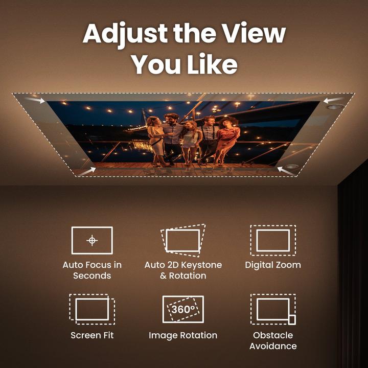 Actual product image BenQ GV50 (Full HD, 500 lm, 1.2:1)