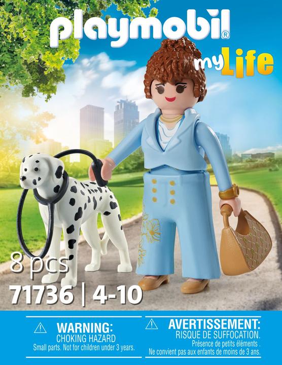 Actual product image Playmobil 71736 Manager with Dalmatian (71736, Playmobil My Life)