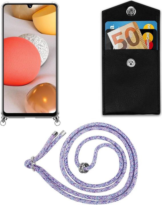 Produktbild Cadorabo TPU Handy Kette SILBER Cover