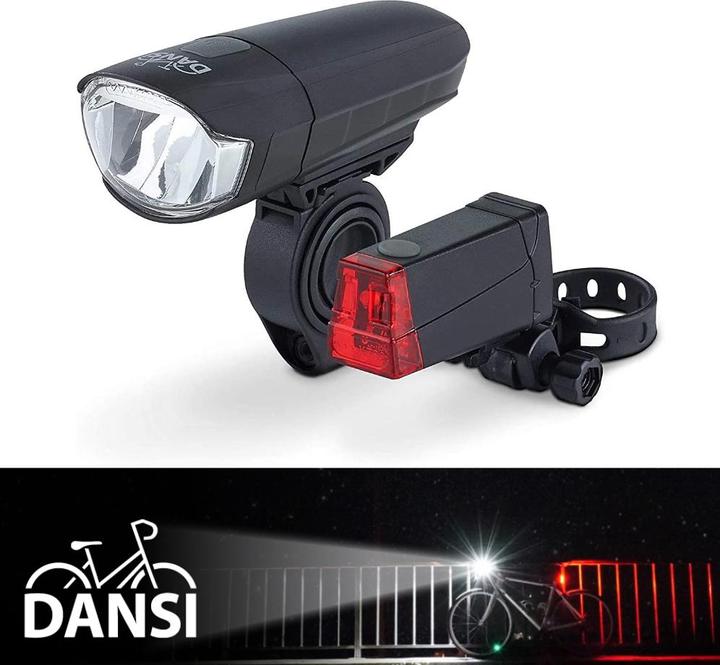 Image du produit Dansi Kit d'éclairage LED pour vélo Basic (90 lm, 35 lm)