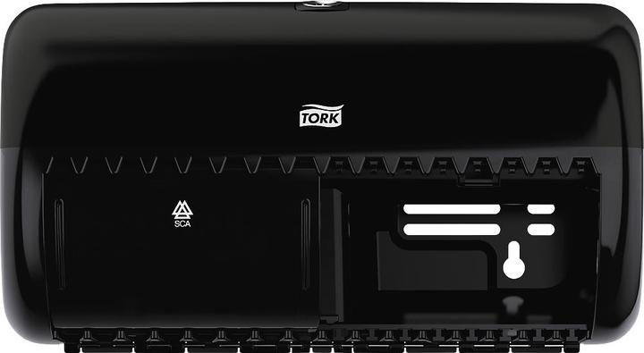 Actual product image Tork Toilet Roll Dispenser Black T4