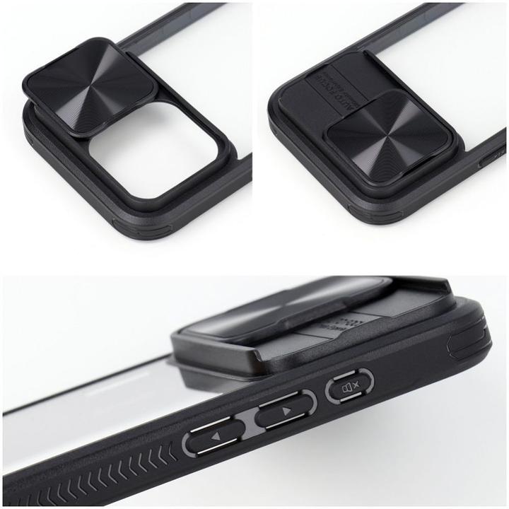 Immagine prodotto OEM Back panel cover SLIDER case for IPHONE 7 / 8 black (Apple iPhone 7)