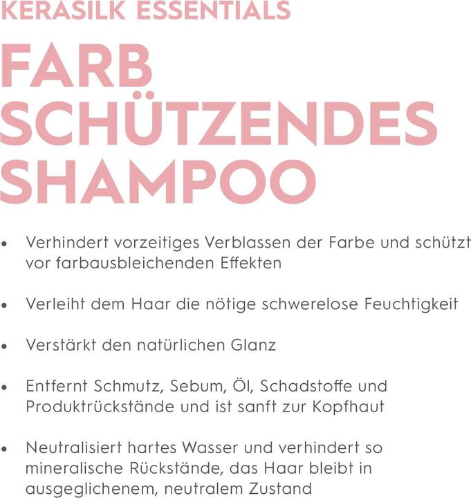 Produktbild Kerasilk Essential - Color Protecting Shampoo (750 ml, Flüssiges Shampoo)