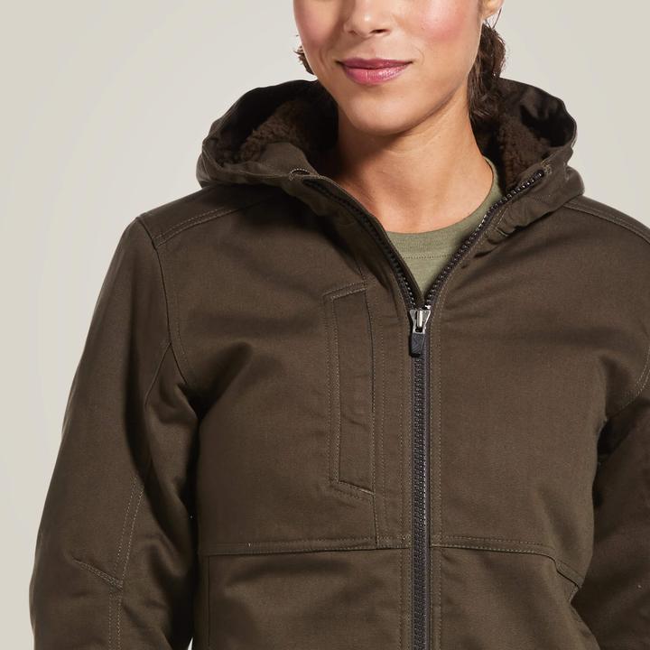 Image du produit Ariat veste imperméabe à capuche rebar duracanvas (L)