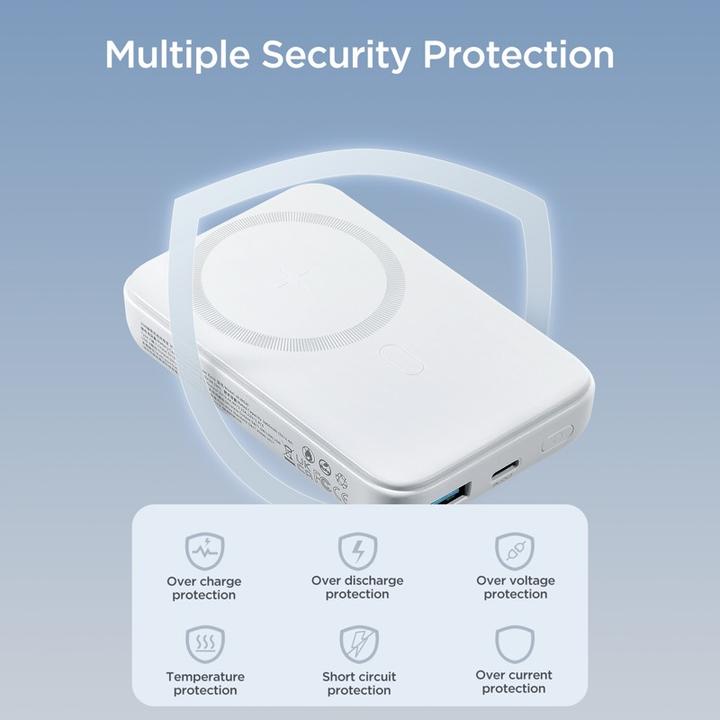 Actual product image Joyroom Mini Magnetic Wireless Powerbank (20W) (10000 mAh, 20 W, 15 Wh)
