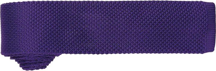 Actual product image Premier Tie with knitted pattern