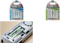 Image du produit Ansmann Téléphone (3 pcs, AAA, 800 mAh)