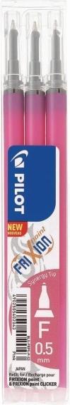 Image du produit Pilot FriXion Refill Point Set à 3 (Recharger, Pink, 0.25 mm)