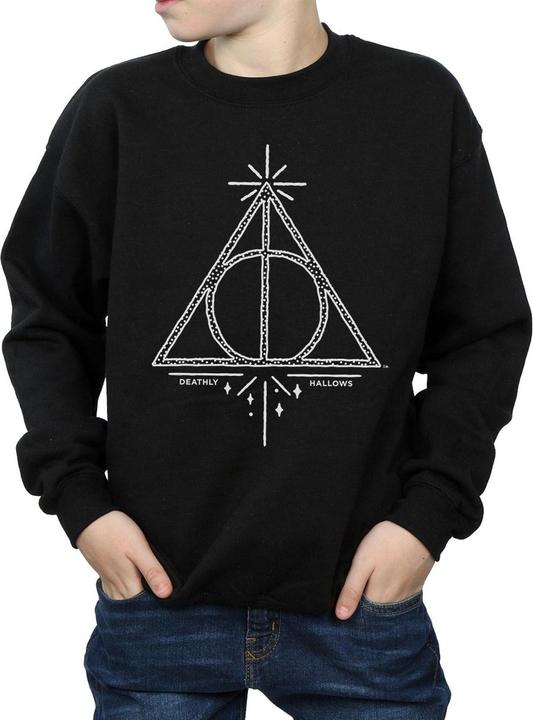 Immagine prodotto Deathly Hallows Symbol Felpa Ragazzi (152, 158)