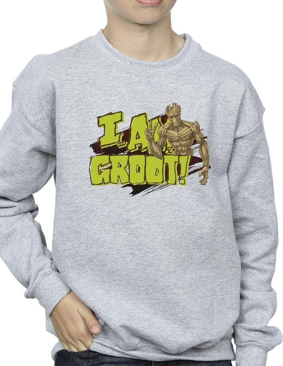 Immagine prodotto Guardians of the Galaxy I Am Groot Felpa Ragazzi (140, 146)