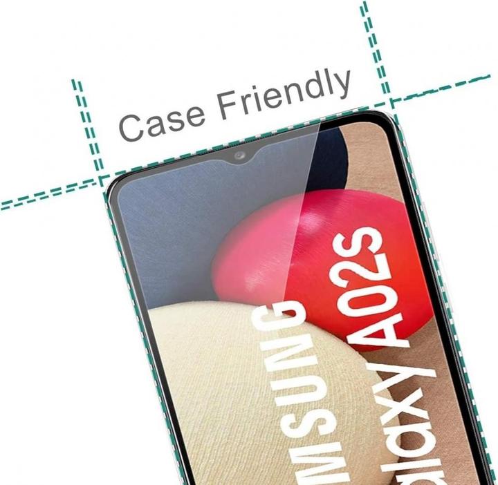 Productafbeelding Screenguard Samsung Galaxy A02s Volledig scherm Beschermende Glas Film 2.5D 9H (1 Stuk, Samsung Galaxy A02s)