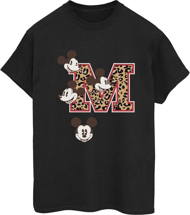 Actual product image Mickey Mouse Womens/Ladies M Faces Cotton Boyfriend T-Shirt (XXL)