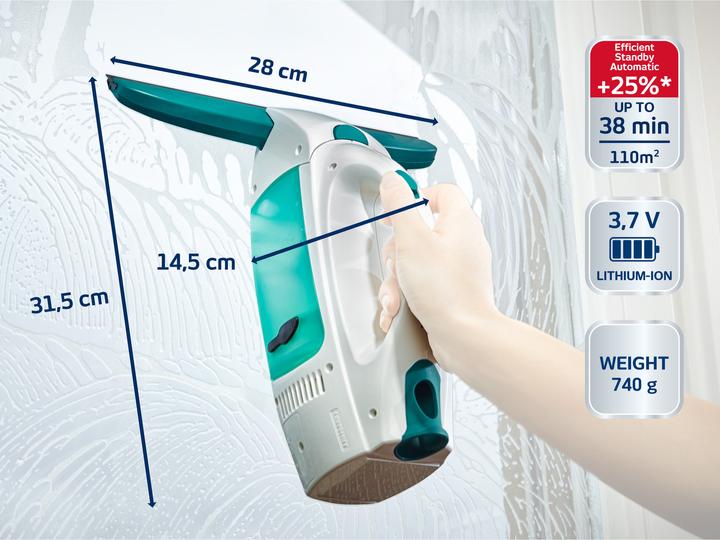 Actual product image Leifheit Window vacuum cleaner