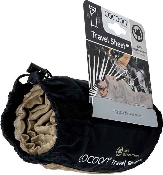 Immagine prodotto Cocoon Lenzuolo da viaggio in cotone egiziano (220 cm)