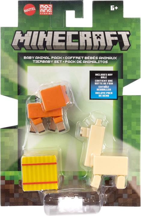 Produktbild Mattel Minecraft - Biome Builds -Baby animal pack