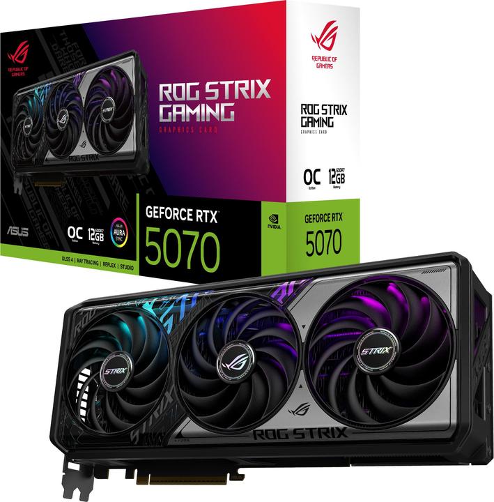 Produktbild ASUS ROG Strix GeForce RTX 5070 OC (12 GB)