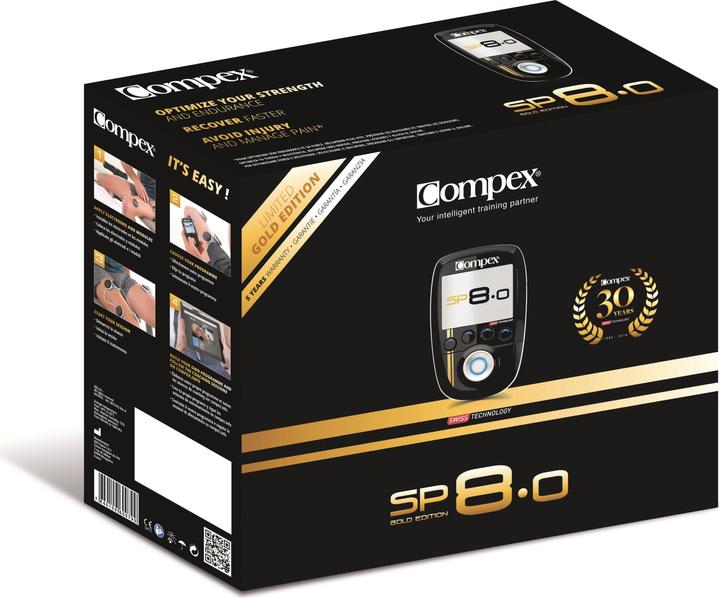 Actual product image Compex SP 8.0 Limited Gold Edition